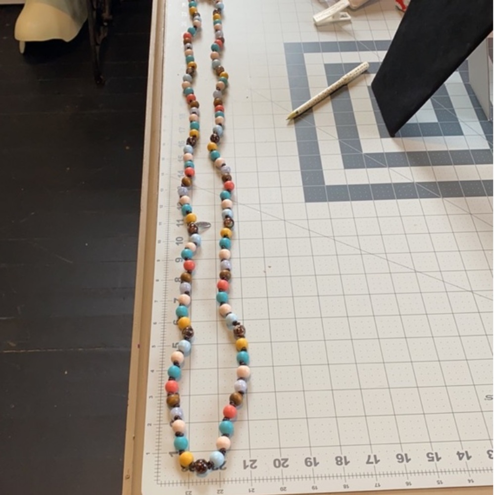 Nib Plunder Design Sawyer Multicolor Beaded Neckl… - image 3